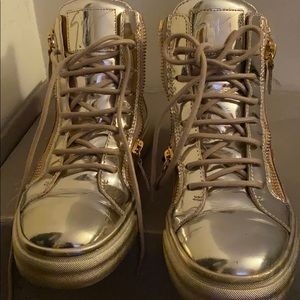 Gold rare Giuseppe Sneakers